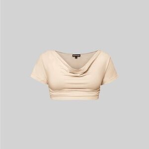 Out From Under Beige Crop Top